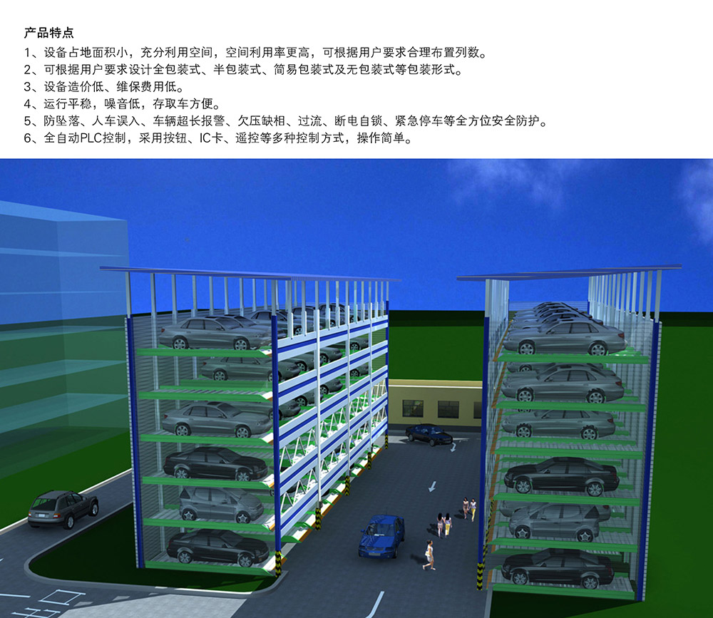 重庆四川PSH6六层升降横移立体车库产品特点.jpg